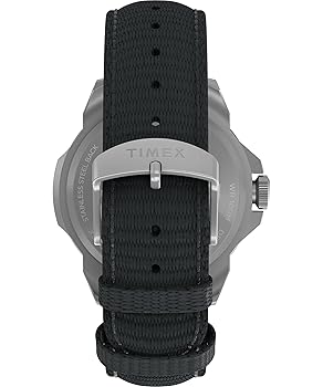 Timex Expedition North® Ridge 42mm Black Leather Strap Watch